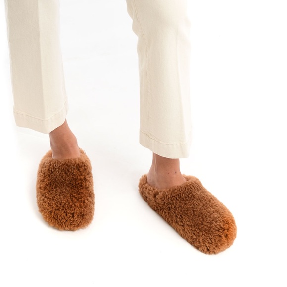 Marni Fussbett Sabot Shearling Mules - Picture 1 of 9